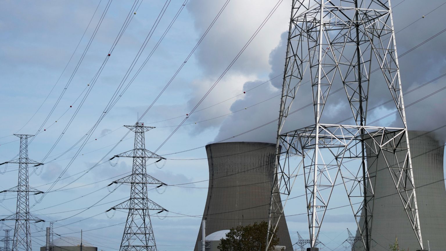 La centrale nucléaire de Doel en Belgique