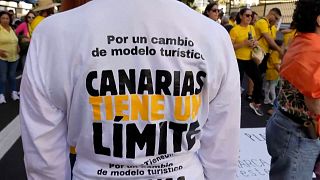 Manifestants à Tenerife demandent un tourisme plus durable et équitable